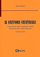 Fattore culturale comportament usato  Spedito ovunque in Italia 