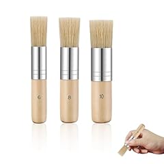 3pcs stencil brush for sale  Delivered anywhere in UK