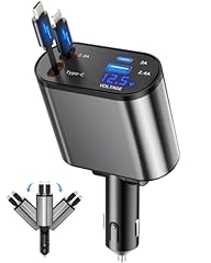 Retractable car charger for sale  Delivered anywhere in USA 