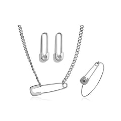 Safety pin necklace for sale  Delivered anywhere in USA 