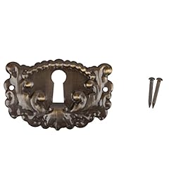 Used, Victorian Stamped Brass Decorative Keyhole Cover | for sale  Delivered anywhere in USA 