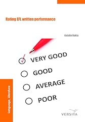 Rating efl written for sale  Delivered anywhere in UK
