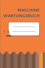 Maschine wartungsbuch nachverf gebraucht kaufen  Wird an jeden Ort in Deutschland