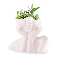 Ceramic face vase for sale  Delivered anywhere in USA 