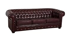 Sofas leather chesterfield for sale  Delivered anywhere in UK