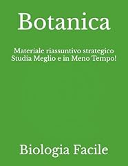 Botanica materiale riassuntivo usato  Spedito ovunque in Italia 