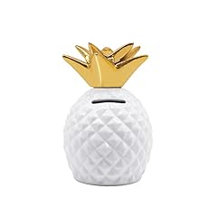 Ceramic pineapple piggy for sale  Delivered anywhere in USA 
