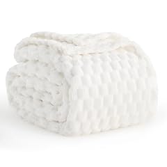 Aisbo white blanket for sale  Delivered anywhere in UK