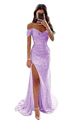 Quanjinr lavender sequin for sale  Delivered anywhere in USA 