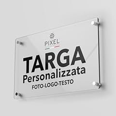 Pixel targa personalizzata usato  Spedito ovunque in Italia 