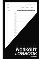 Workout log book usato  Spedito ovunque in Italia 