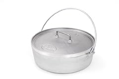 GSI Outdoors 12-Inch Aluminum Dutch Oven (Silver, 5-Quart) for sale  Delivered anywhere in USA 