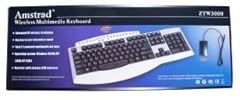 Tastiera amstrad wireless usato  Spedito ovunque in Italia 