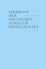 Jahrbuch deutschen schillerges gebraucht kaufen  Wird an jeden Ort in Deutschland