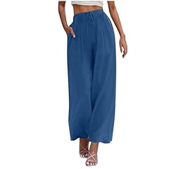 Linen pants ladies for sale  Delivered anywhere in UK