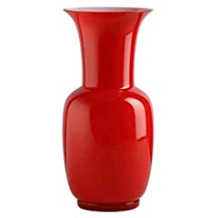 Vaso opalino rosso usato  Spedito ovunque in Italia 