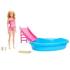 Barbie playset piscina usato  Spedito ovunque in Italia 