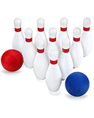 Phobby Kids Bowling Set with 10 Soft Foam Bowling Pins for sale  Delivered anywhere in USA 