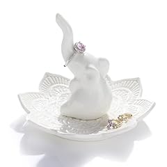 White elephant ring for sale  Delivered anywhere in USA 