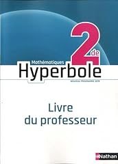 Hyperbole 2de livre d'occasion  Livré partout en France