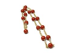 Collana lunga dorata usato  Spedito ovunque in Italia 