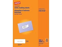 Staples white inkjet for sale  Delivered anywhere in USA 