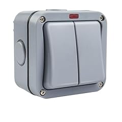 Light switch double for sale  Delivered anywhere in UK