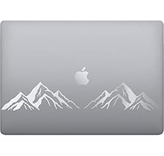 Adesivo montagna laptop usato  Spedito ovunque in Italia 