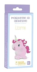 Graine creative licorne d'occasion  Livré partout en France