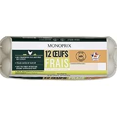 Monoprix oeufs boîte d'occasion  Livré partout en France