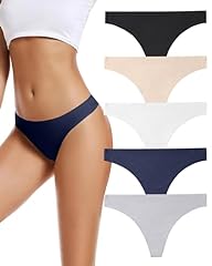 Voenxe seamless thongs for sale  Delivered anywhere in USA 