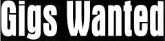 Gigs wanted bumper for sale  Delivered anywhere in USA 