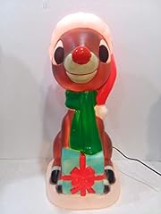 Gemmy 23.6" Rudolph The Red Nosed Reindeer Figure Blow for sale  Delivered anywhere in Canada