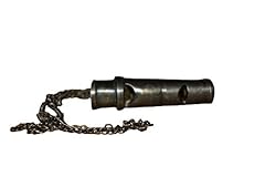 Antique Key Chain Nautical Whistle Collectible Key Chain Brass Key Ring Whistle Black for sale  Delivered anywhere in Canada
