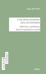 Philosophie antipodes athéism d'occasion  Livré partout en France