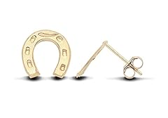 9ct gold horseshoe for sale  Delivered anywhere in UK