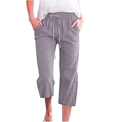 Ladies capris pockets for sale  Delivered anywhere in USA 