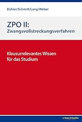 Zpo zwangsvollstreckungsverfah gebraucht kaufen  Wird an jeden Ort in Deutschland