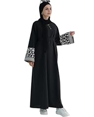 Embroidered muslim abaya for sale  Delivered anywhere in USA 