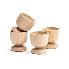 Wooden egg cups for sale  Delivered anywhere in UK
