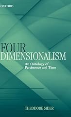 Four dimensionalism ontology d'occasion  Livré partout en France