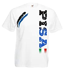 Vestipassioni t-Shirt Pisa Maglietta Ultras Tifosi Anche per Bambini(XL, Bianco) usato  Spedito ovunque in Italia 