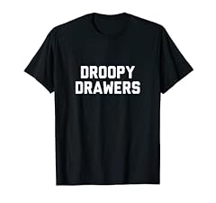 Droopy drawers shirt for sale  Delivered anywhere in UK