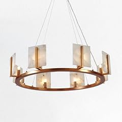 Modern alabaster chandelier for sale  Delivered anywhere in USA 