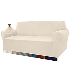 canape tissu beige 3 places d'occasion  Livré partout en France