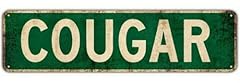 Cougar vintage tin for sale  Delivered anywhere in USA 