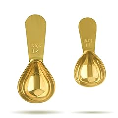 Coffee scoop gold for sale  Delivered anywhere in UK