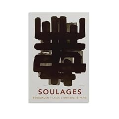 Impression soulages affiche d'occasion  Livré partout en France