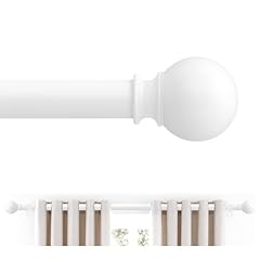 White curtain rods for sale  Delivered anywhere in USA 