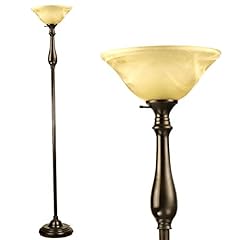 Royal Floor Lamp with Victorian Bronze Finish and Amber for sale  Delivered anywhere in Canada